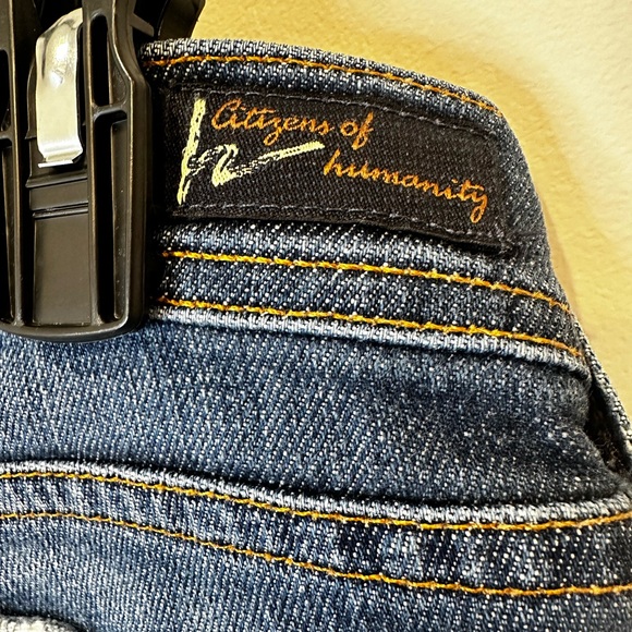 Citizens Of Humanity Low Waist Flare Jeans Size 29 COH Womens Y2K Made in USA - Picture 11 of 16